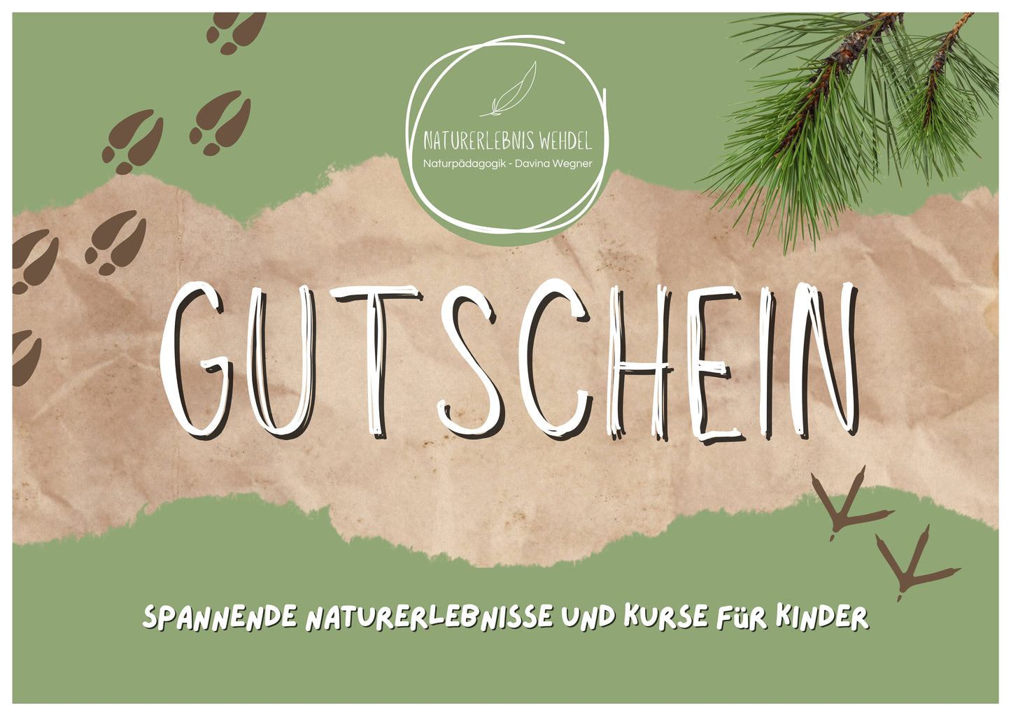 Gutschein - Verschenke ein Naturerlebnis!